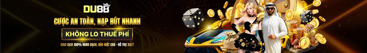 Banner DU88 về giải trí trực tuyến có trách nhiệm